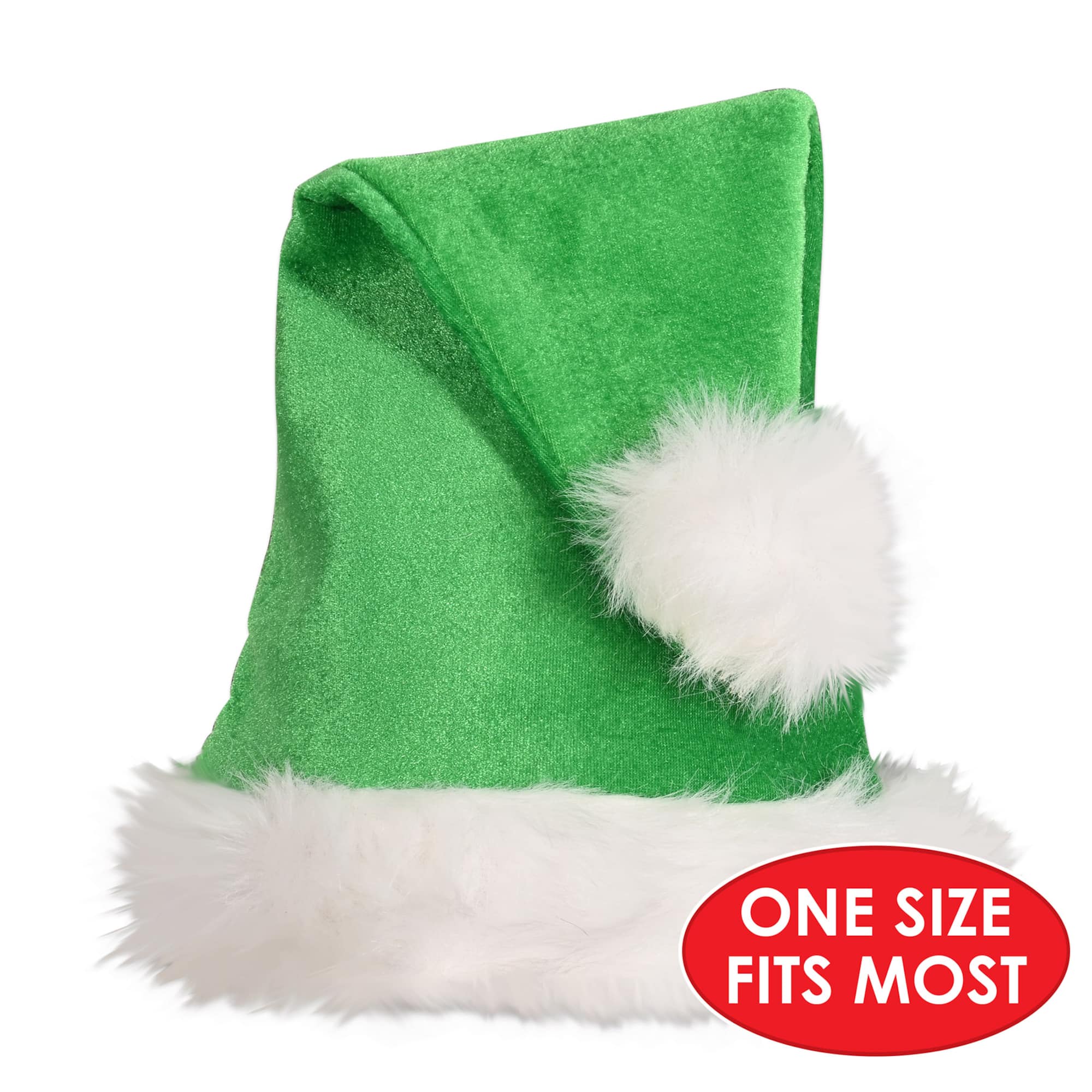 Beistle Green Santa Hats, 2ct.
